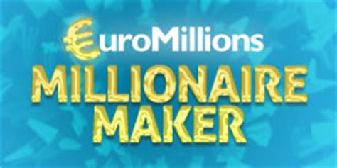 uk millionaire maker|EuroMillions UK Millionaire Maker: £1 Million Raffle Draw.